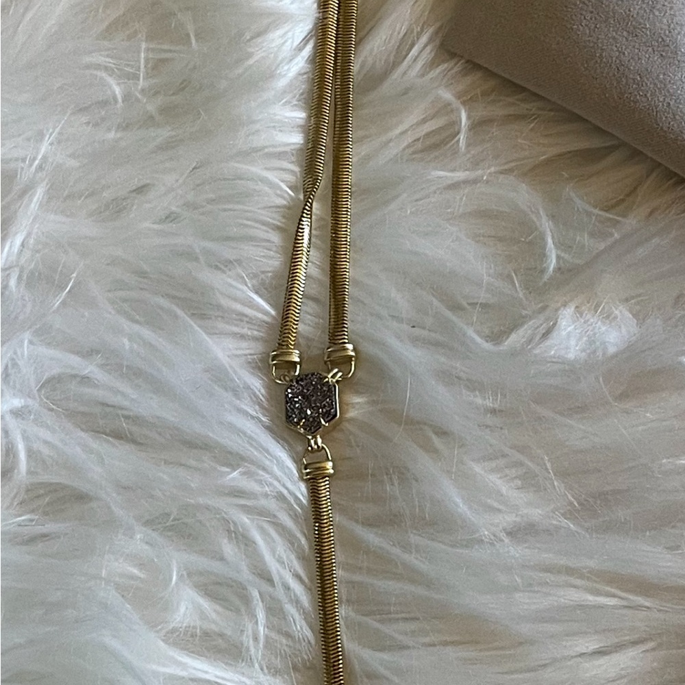 Kendra Scott-Starla Long Y Tie Necklace